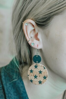 Star Piggyback Earrings