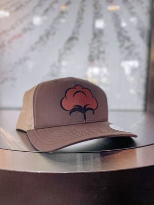 Brown Cotton Cap