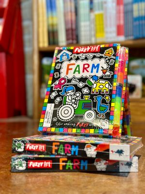 Farm Fuzzy Art and Pen