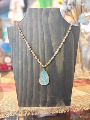 Deep Sea Beauty Beaded Necklace
