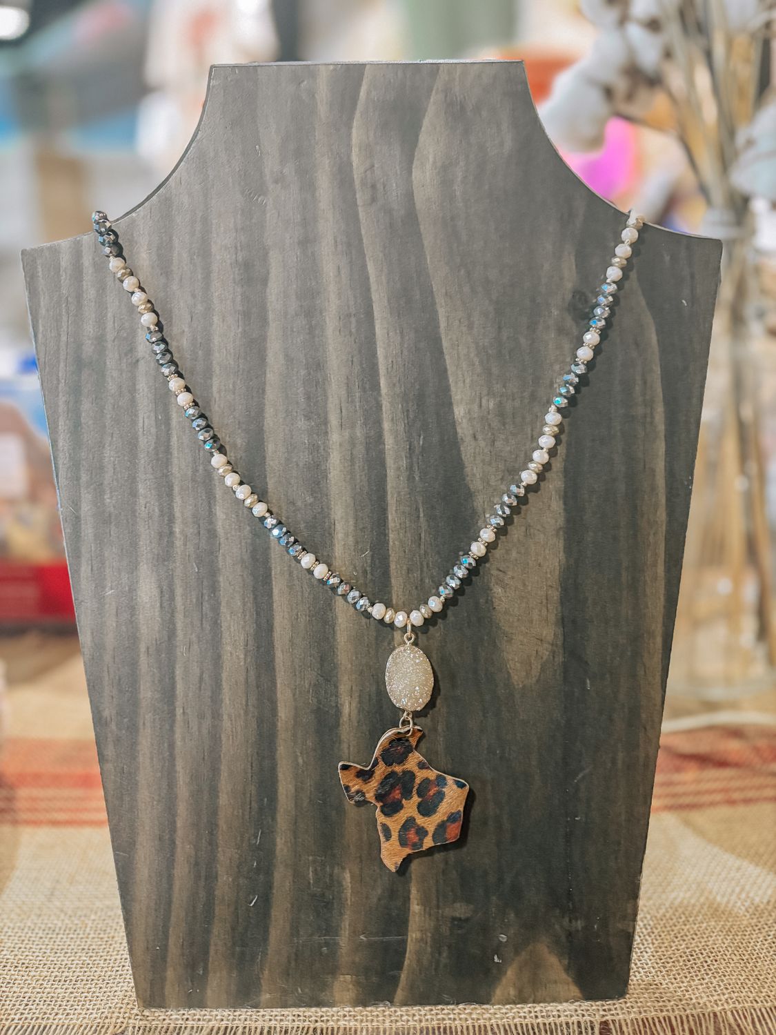 Leopard Texas Necklace