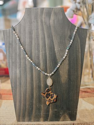 Leopard Texas Necklace
