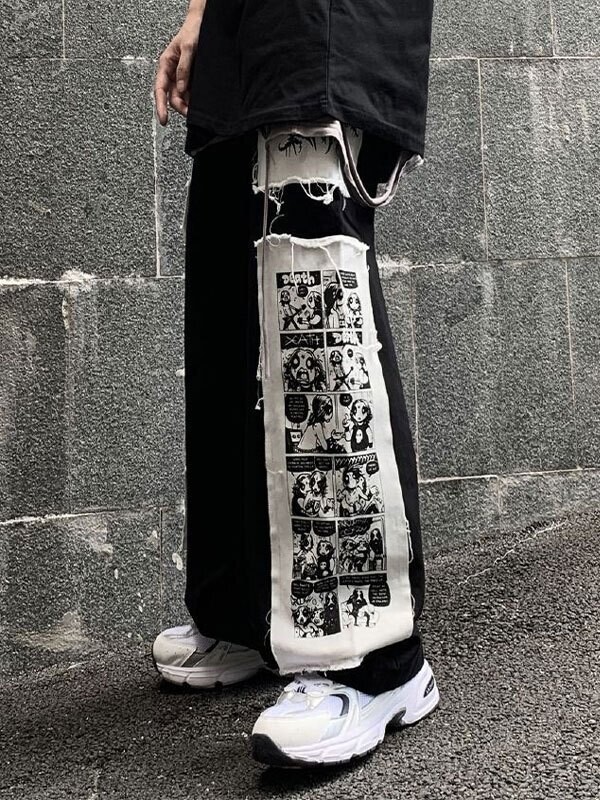 Manga Patch Sweatpants