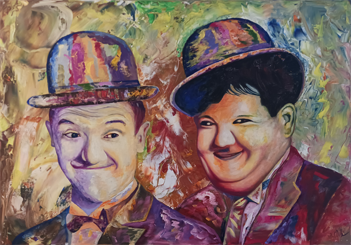 Oeltjen: Dick und Doof Oeltjen: Dick und Doof