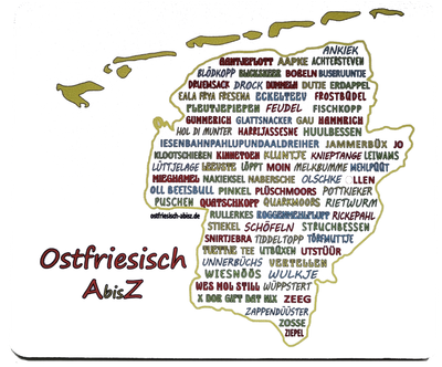 Mousepad Ostriesisch A bis Z Mousepad Ostriesisch A bis Z