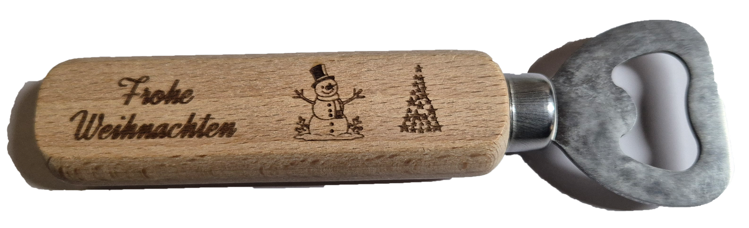 Flaschenöffner mit Holzgriff