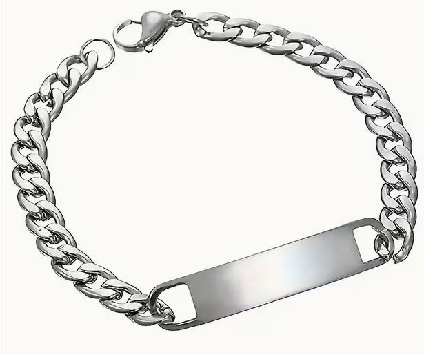 Edelstahl Armband inkl. Ihrer individuellen Laserung