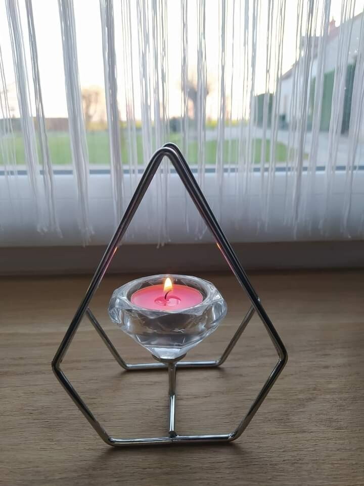 Bougeoir diamant