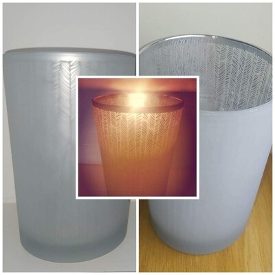Photophore en verre 