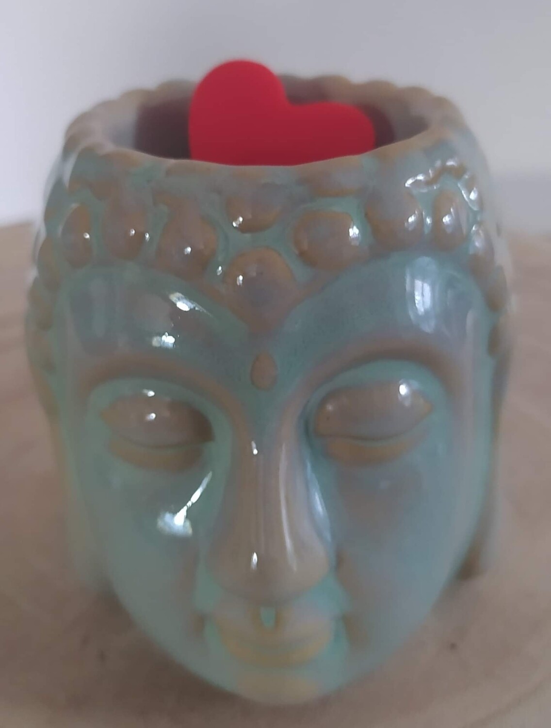 Brûleur bouddha bleu