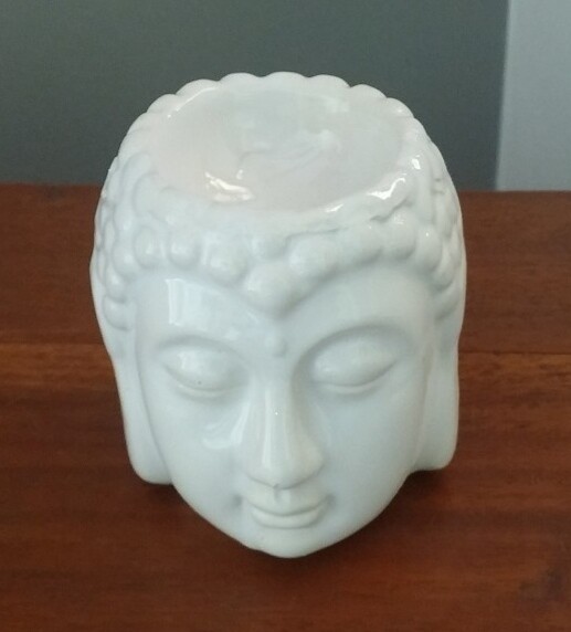 Brûleur bouddha blanc 
