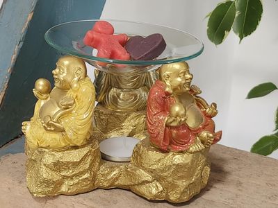 Brûleur Bouddha coloré 