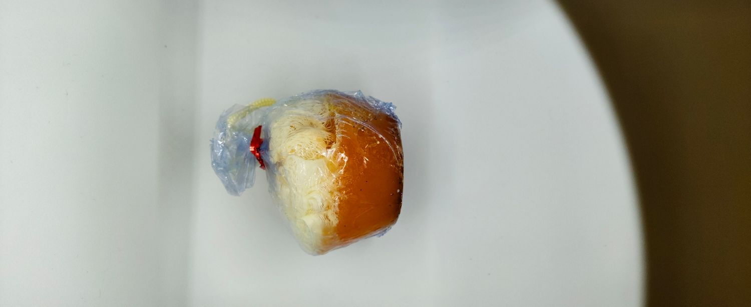 Peach Soap with Loofah MP