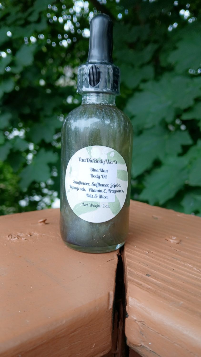 Blue Man Body Oil