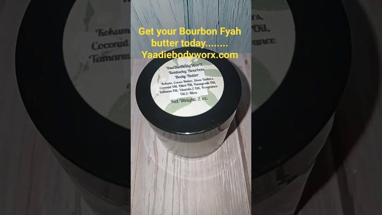 Bourbon Fyah Body Butter