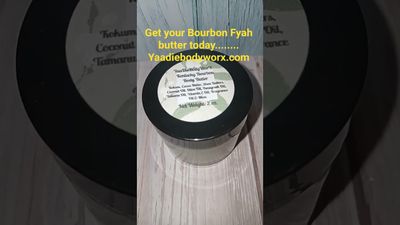 Bourbon Fyah Body Butter