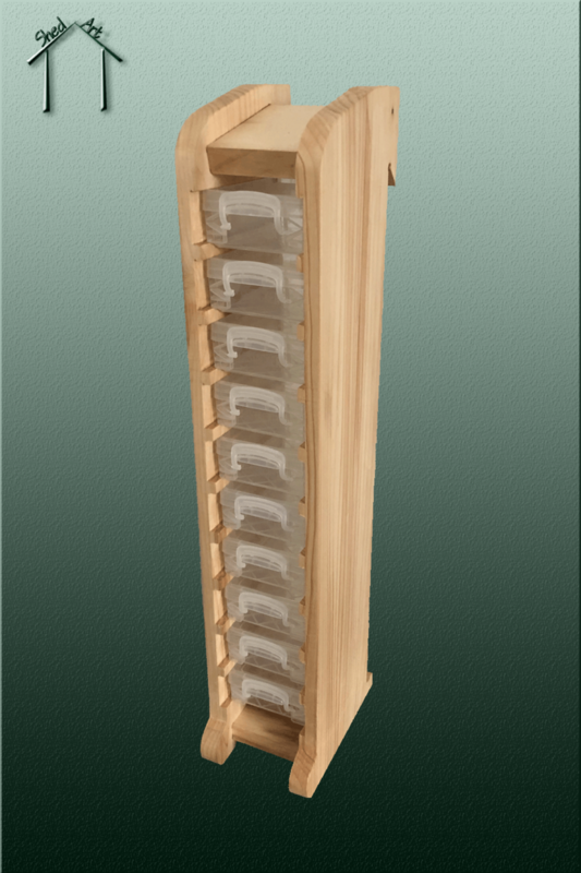 CNC French cleat crayon &quot;stacker&quot; box rack / Digital files