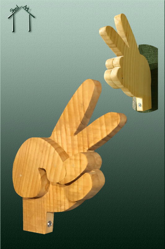 Decorative Wall Hanger-hand_hook/Digital Project