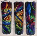 Stained Glass Dragonflies