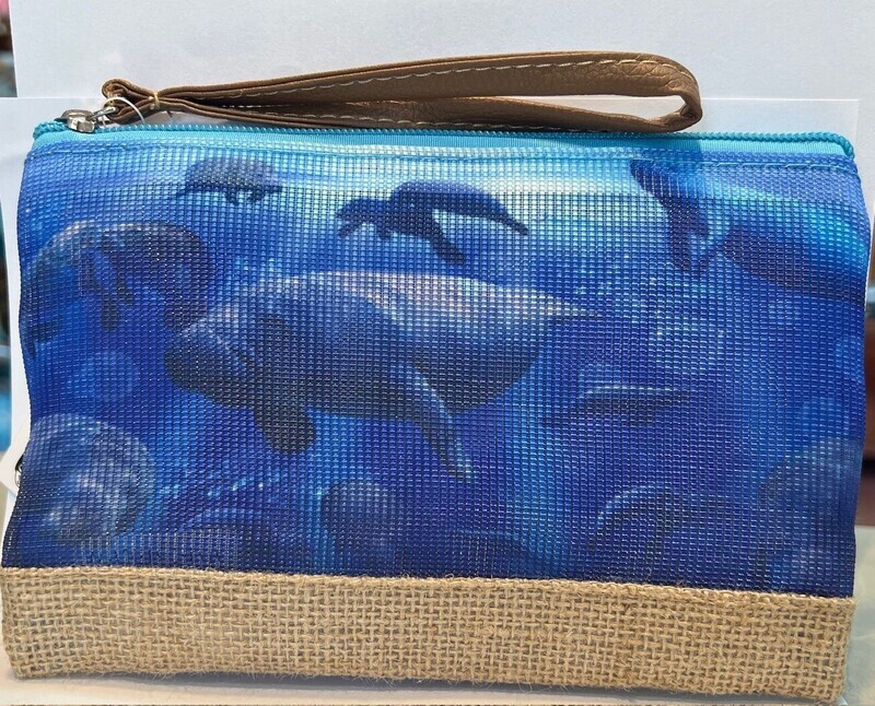 mesh wristlet