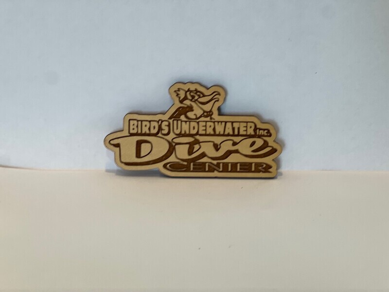 Wood Logo Magnet 