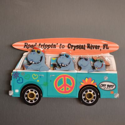 Manatee Family Van Magnet
