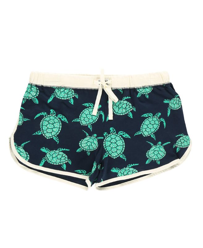 Lazy One: Womens Turtle Shorts