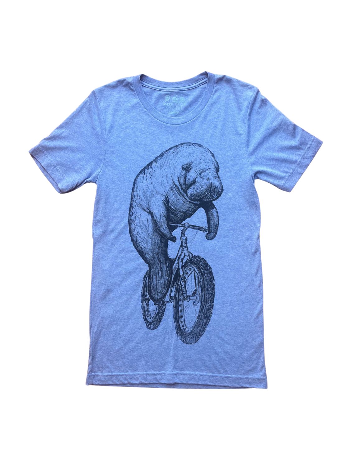 Dark Cycle Manatee Tee