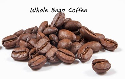 1 LB Bag Whole bean Coffee