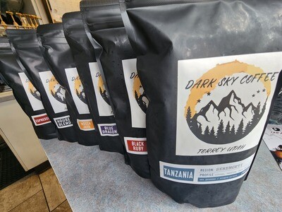 1 LB Bag Whole bean Coffee