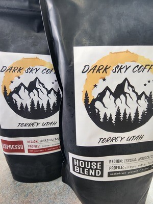 1-LB bag whole bean Espresso
