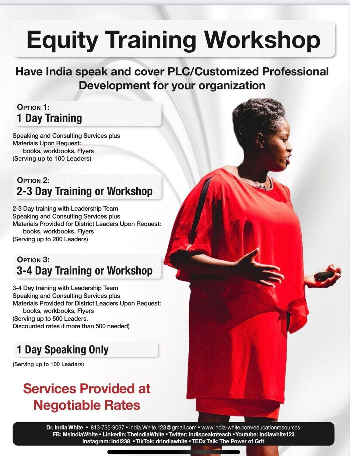Free Equity Training Strategy Call w/ Dr. India White!