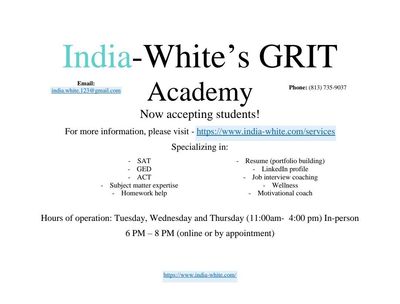 Grit Academy Course For Students!