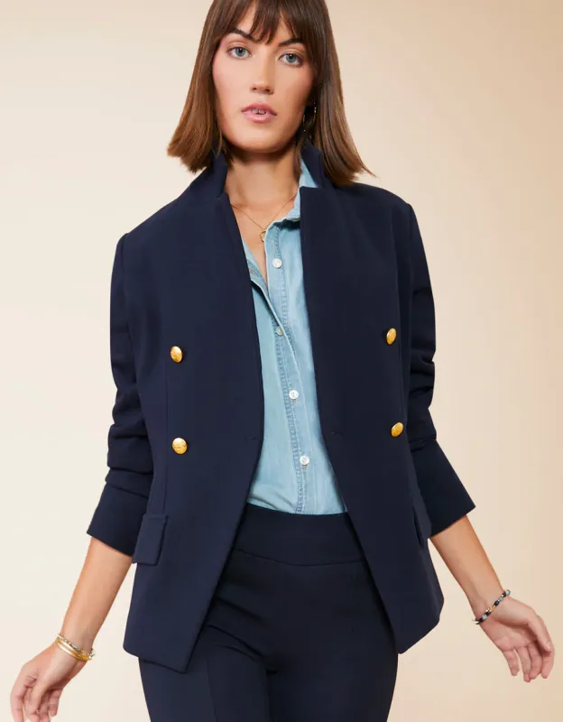 Spartina Athena Slate Blue Blazer