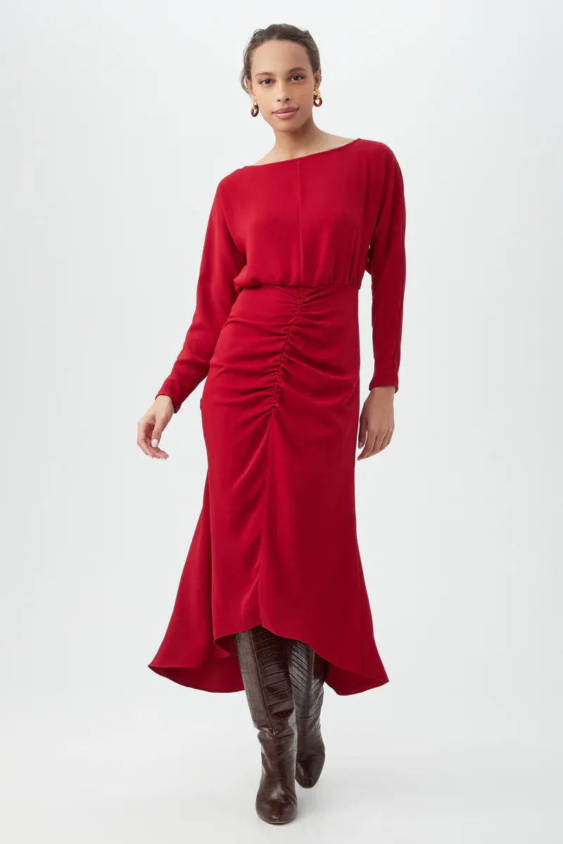 Trina Turk Behati Dress - Red