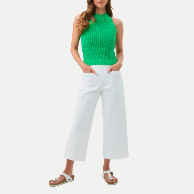 Trina Turk Paley Tank - Grass Green