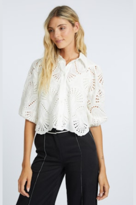 Cab Top Juilette Ivory