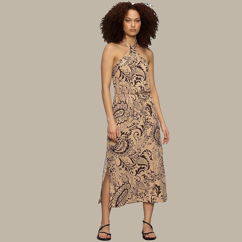 Sanctuary Havana Nights Halter Dress - Desert Bandana DSBN
