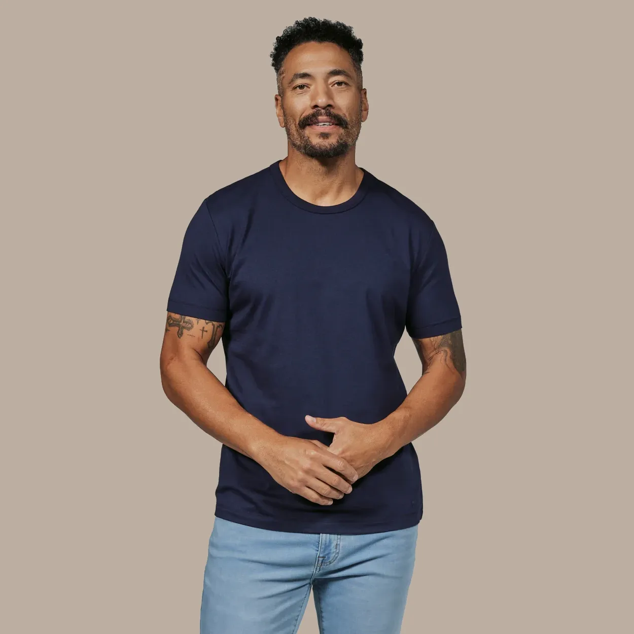 7Diamonds Modal Crew Neck Tee - Navy