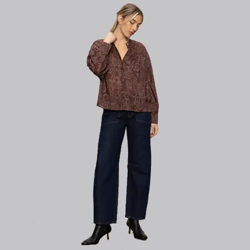 Sanctuary Personal Best Blouse - Boheme