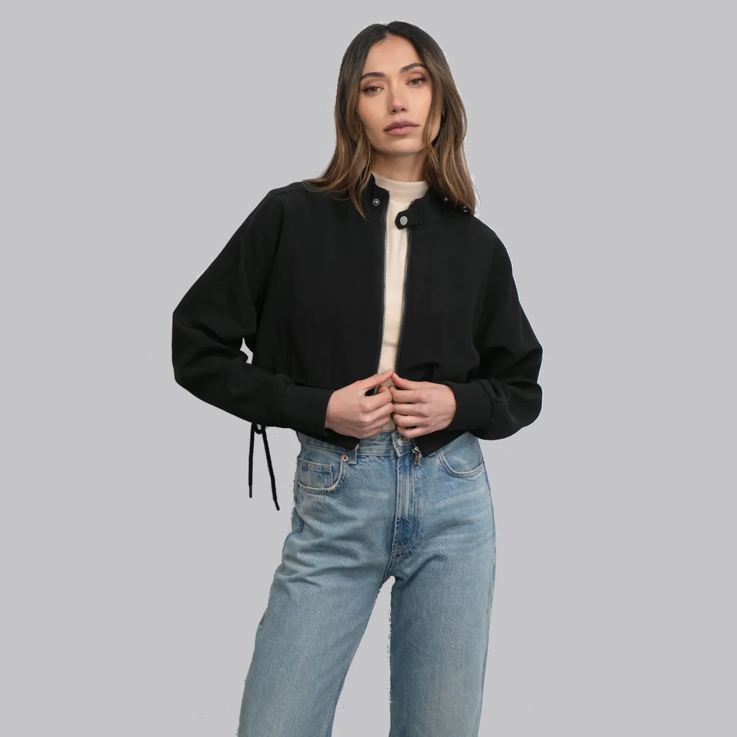 Greylin Jacket Farla Bomber Blk
