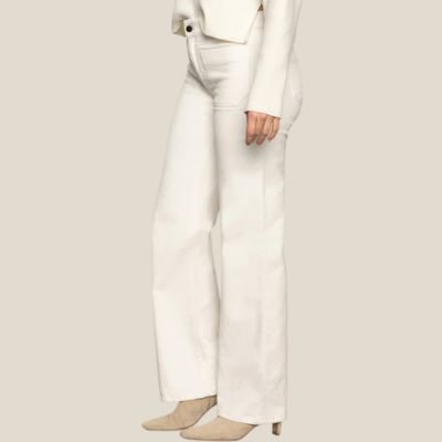Sanctuary Corduroy Marine Pant- Chalk
