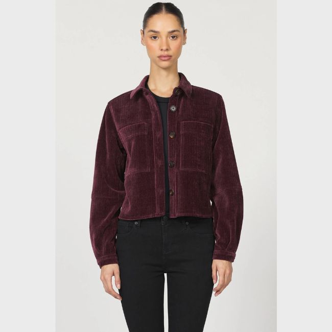 Dear John Gina Cropped Jacket Cropped - Fig