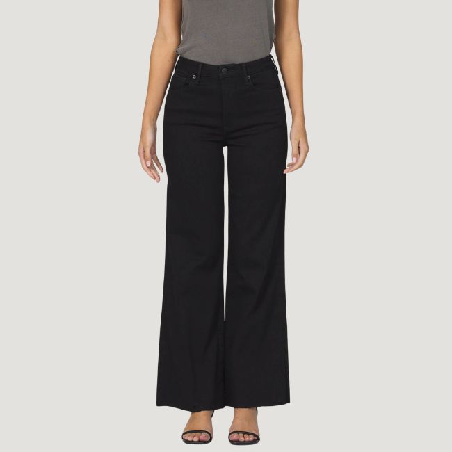 Dear John Fiona Wide Leg Jean - Black Arrow
