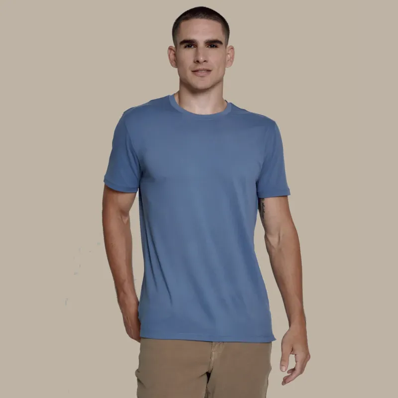 7Diamonds Core™ Crew Neck Tee - Blue Indigo