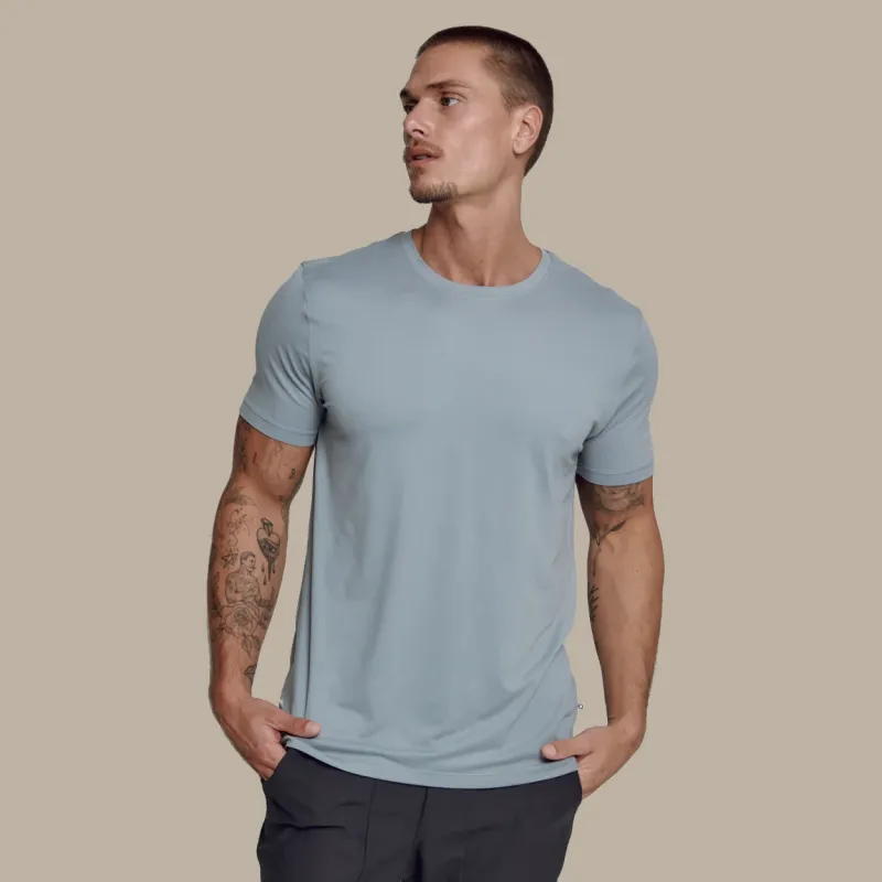 7Diamonds Shirt Core Crew Nck Tee Harbor Mist