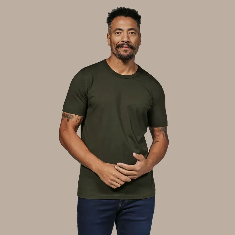 7Diamonds Modal Crew Neck Tee - Dark Olive