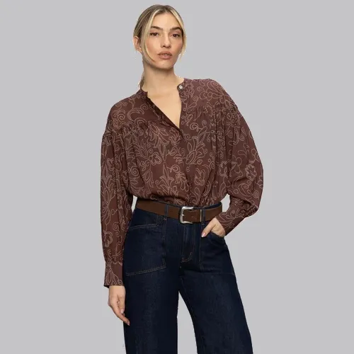 Sanctuary Personal Best Blouse - Boheme