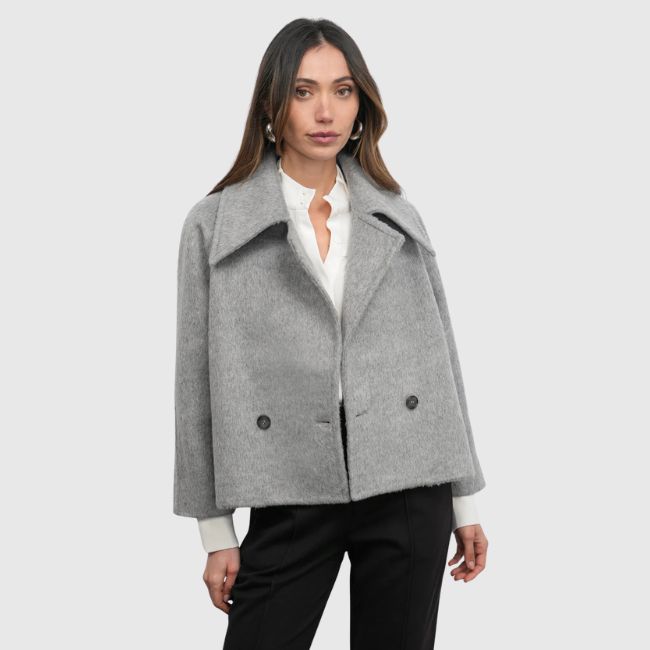Greylin Iva Coat - Lt Grey