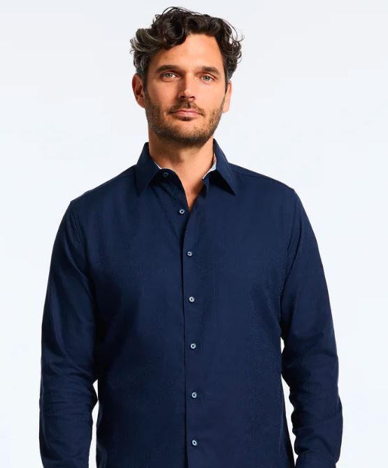 Robert Graham Shirt Odyssey- Navy